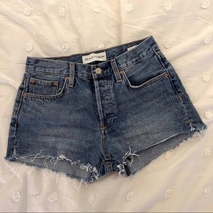 Aritzia Denim Forum The Yoko Short